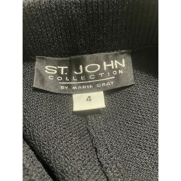 EUC - St. John Collection by Marie Gray Tapered Knit Pants - Picture 3 of 4